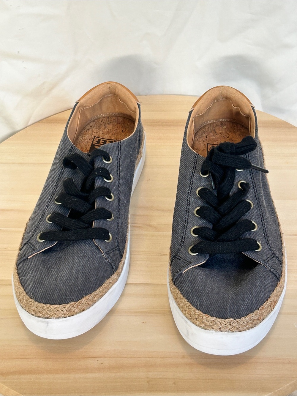 Reef Cushion Sunset Women’s Denim Blue Lace-Up Cushioned Sneaker US 6 EU 36 - Picture 2 of 6